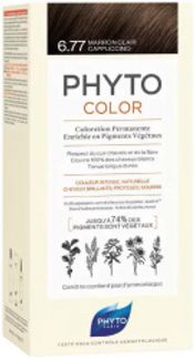 ФИТО ФИТОКОЛОР краска для волос оттенок 6.77 Светлый каштан/Капучино Phytosolba