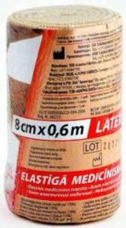 ЛАУМА БИНТ эластичный медицинский Высокой растяжимости 8x60см Lauma fabrics