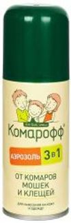 КОМАРОФФ аэрозоль 3 в 1 100мл Химик