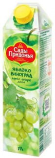 САДЫ ПРИДОНЬЯ сок Яблоко/Виноград 1л Сады придонья