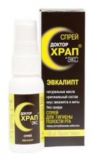 ДОКТОР ХРАП’ЭКС спрей Эвкалипт 60мл Мирролла
