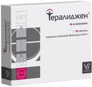 ТЕРАЛИДЖЕН 5мг 50 шт. таблетки Валента Фармацевтика