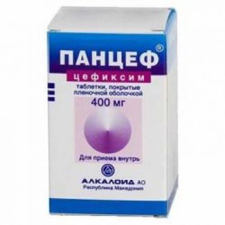 ПАНЦЕФ 400мг 10 шт. таблетки покрытые пленочной оболочкой Alkaloid ad