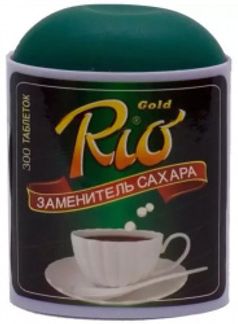 ЗАМЕНИТЕЛЬ сахара РИО GOLD 300 шт.