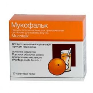 МУКОФАЛЬК 5г 20 шт. гранулы для приготовления суспензии с запахом Апельсина Др. Фальк фарма Гмбх