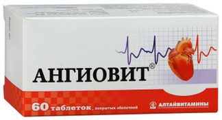 АНГИОВИТ 60 шт. таблетки покрытые оболочкой Алтайвитамины
