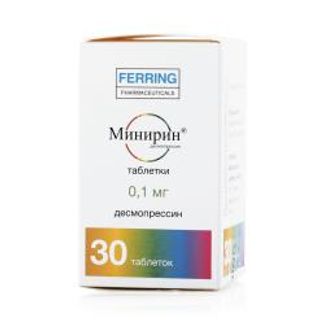 МИНИРИН 0,1мг 30 шт. таблетки Ферринг