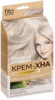 ФИТОКОСМЕТИК крем-хна индийская Пепельный блонд 50мл Фитокосметик