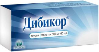 ДИБИКОР 500мг 60 шт. таблетки Пик-фарма