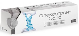 ФЛЕКСОТРОН СОЛО имплантат вязкоэластичный стерильный для внутрисуставных инъекций 2,2% 2мл 1 шт. Альбомед Гмбх