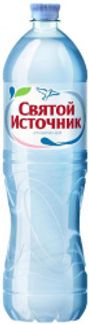 СВЯТОЙ ИСТОЧНИК вода питьевая без газа ПЭТ 1,5л Аква-Стар