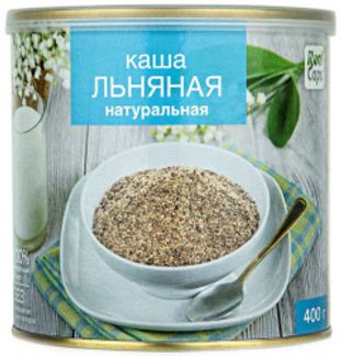 КАША ЛЬНЯНАЯ натуральная 400г РеалКапс