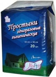 АНГЕЛИНА НЭППИ простыни 60х90 20 шт. Медпол