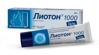 Лиотон 1000 50г гель