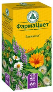 ЭЛЕКАСОЛ сбор 2г 20 шт. фильтр-пакет Красногорсклексредства