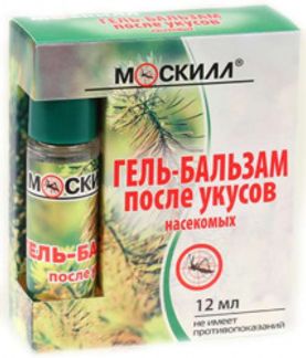 МОСКИЛЛ гель-бальзам после укусов 12мл Мечта ООО