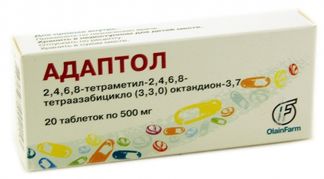 АДАПТОЛ 500мг 20 шт. таблетки Олайнфарм