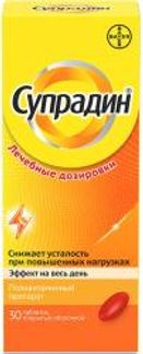 СУПРАДИН 30 шт. таблетки покрытые оболочкой Драгенофарм апотекер пюшль Гмбх