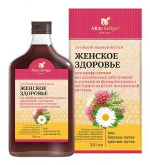 БАЛЬЗАМ АЛТАЙСКИЙ МЕДОВЫЙ Женское здоровье 250мл Алтай-Селигор