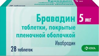 БРАВАДИН 5мг 28 шт. таблетки покрытые пленочной оболочкой КРКА-Рус