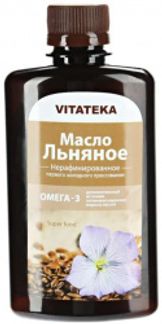 ВИТАТЕКА масло Льняное 250мл Олеос