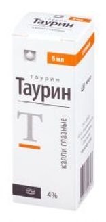 ТАУРИН 4% 5мл капли глазные ЛЕККО ЗАО