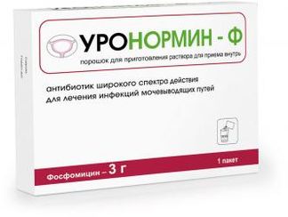 УРОНОРМИН-Ф 3г 1 шт. порошок для приготовления раствора для приема внутрь Фармстандарт-Лексредства