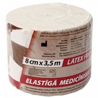 ЛАУМА БИНТ эластичный медицинский Высокой растяжимости 8x350см Lauma fabrics