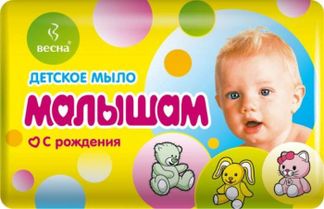 ВЕСНА мыло детское Малышам с рождения 90г Весна