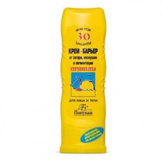ФЛОРЕСАН крем-барьер от загара/веснушек/пигментации SPF30 (Ф114) 125мл Флоресан