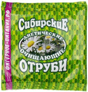 ОТРУБИ СИБИРСКИЕ диетические очищающие 200г Сибирская клетчатка