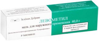 ЛЕВОМЕТИЛ 40г мазь для наружного применения Зеленая дубрава