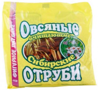 ОТРУБИ СИБИРСКИЕ ОВСЯНЫЕ 200г Сибирская клетчатка