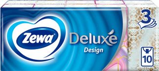 ЗЕВА ДЕЛЮКС платки носовые Дизайн мир птиц N10х10 Sca hygiene products