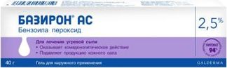 БАЗИРОН АС 2,5% 40г гель для наружного применения Лаборатории Галдерма