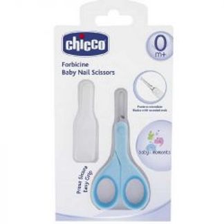 ЧИККО ножницы детские с закругленными концами Голубые 0+ Chicco