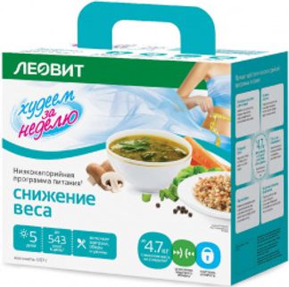 ЛЕОВИТ БИОСЛИМИКА система питания Снижение веса 2 Этап 697г Леовит