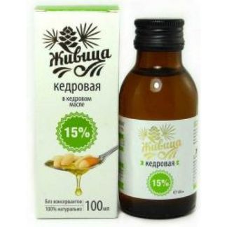 АЛТАЙФЛОРА живица кедровая 15% 100мл Алтайская чайная компания