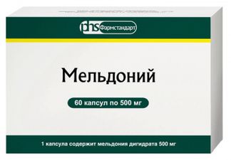 МЕЛЬДОНИЙ 500мг 60 шт. капсулы Фармстандарт-Лексредства ОАО