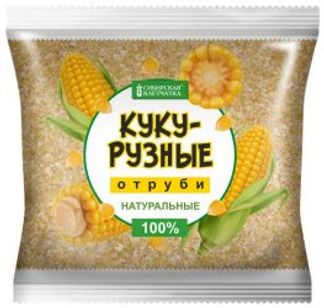 ОТРУБИ СИБИРСКИЕ КУКУРУЗНЫЕ 180г Сибирская клетчатка