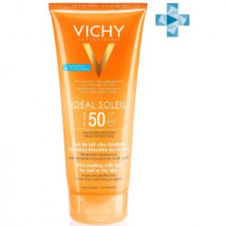 ВИШИ ИДЕАЛ СОЛЕЙ эмульсия солнцезащитная тающая Ветскин SPF50 200мл Vichy