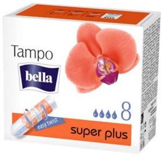 БЕЛЛА тампоны Супер+ Премиум без аппликатора 8 шт. TZMO S.A.