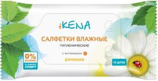 ИКЕНА салфетки влажные гигиенические Ромашка 15 шт. Авангард