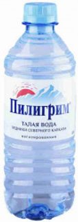 ВОДА МИНЕРАЛЬНАЯ ПИЛИГРИМ 0,5л без газа ПЭТ