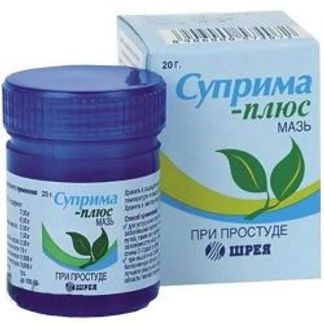 СУПРИМА-ПЛЮС 20г мазь Шрея Лайф Саенсиз Пвт. Лтд.