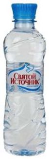 СВЯТОЙ ИСТОЧНИК вода питьевая без газа ПЭТ 0,33л Аква-Стар