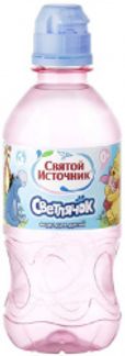 СВЯТОЙ ИСТОЧНИК СВЕТЛЯЧОК вода питьевая негазированная для детей 0,3л Аква-Стар