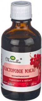 МИРРОЛЛА масло косметическое Касторовое 50мл Мирролла