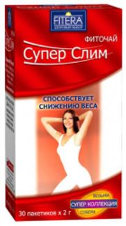 СУПЕР СЛИМ ЧАЙ 30 шт. фильтр-пакет Фитэра