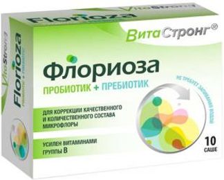 ВИТАСТРОНГ ФЛОРИОЗА порошок 1,7г 10 шт. Фармацеутичи Форменти С.п.А.